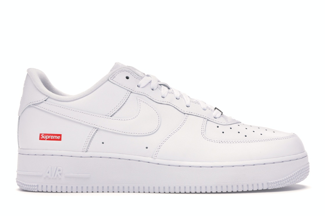 Nike Air Force 1 Low Supreme White - JellySneakers