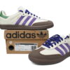 ID8349  adidas Originals Samba OG 'Off White Purple Green'