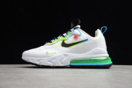 CK6457-100 NIKEAIR MAX 270 REACT WORLDWIDE WHITE/BLACK/GREEN