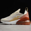 AH6789-203 NIKEAIR MAX 270 LIGHT CREAM/METALLIC GOLD