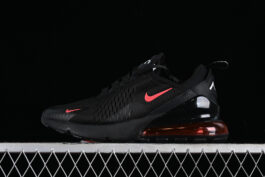 AH8050-005 NIKENIKE AIR MAX 270 BRED BLACK/UNIVERSITY RED/WHITE
