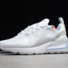 BQ9240-002 NIKEAIR MAX 270 WHITE/METALLIC SILVER]