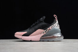AH8050-008 NIKEAIR MAX 270 BLACK/PINK/LEOPARD PRINT]