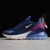 AH6789-402 NIKEAIR MAX 270 BLUE VOID/CRIMSON TINT