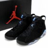 384664-006 Air Jordan 6 Black Blue