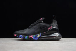 AH8050-010 NIKEAIR MAX 270 SHOES BLACK/BLUE/PINK