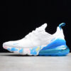 AO8050-012 NIKEAIR MAX 270 SHOES WHITE/BLUE