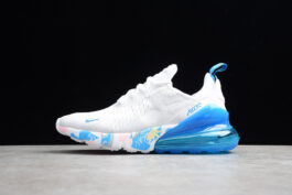AO8050-012 NIKEAIR MAX 270 SHOES WHITE/BLUE