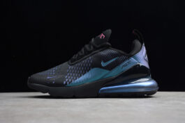 AH8050-020 NIKEAIR MAX 270 THROWBACK FUTURE BLACK/LASER FUCHSIA-REGENCY PURPLE