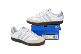 ID2055 adidas Originals Samba Vegan /OG White Light Blue