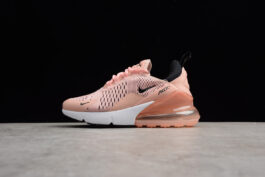 AH6789-600 NIKEMESH NIKEAIR MAX 270 CORAL STARDUST/BLACK SUMMIT WHITE]