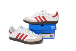 IG1025 adidas Originals Samba Vegan /OG White Red