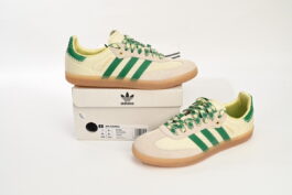 GY4344 Wales Bonner x adidas Originals SAMBA White Green