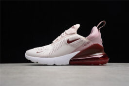 AH6789-601 NIKEAIR MAX 270 BARELY ROSE/VINTAGE WINE/ELEMENTAL