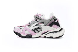 568615 W3AE2 5291 Balenciaga Track 2 Sneaker Pink White