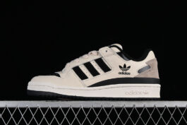 [IG3901]-[FORUM 84 LOW WONDER WHITE/CORE BLACK/WONDER BEIGE]-[WOMAN:35-39]-[MAN:40-45]