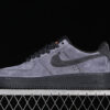 CW2288-111-AIR FORCE 1 07 LOW BLACK/GREY-WOMAN:36-39-MAN:40-45