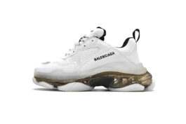 544351 W0901 9001 Balenciaga Triple S White Carbon Ash