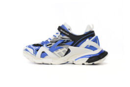 568614 W3AE2 4191 Balenciaga Track 2 Sneaker Blue White