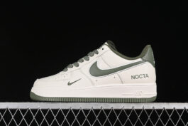 NO0224-027-NOCTA AIR FORCE 1 07 LOW OFF WHITE/GREEN-WOMAN:36-39-MAN:40-45