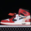 [AA3834-101]-[OW X AIR JORDAN 1 RETRO HIGH OG CHICAGO WHITE/BLACK-VARSITY RED]-[UNISEX:36-47.5]