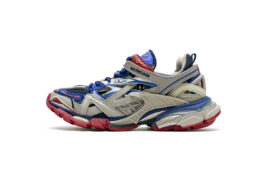 570391 W2GN2 8570 Balenciaga Track 2 Sneaker Beige Blue