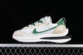 DD1875-102-SACAI VAPORWAFFLE 3.0 WHITE/GREY/BLACK/GREEN-WOMAN:36-39-MAN:40-45