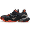 570391 W2GN1 2002 Balenciaga Track 2 Sneaker Dark Grey Orange