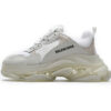 544351 W09E1 9000 Balenciaga Triple S White