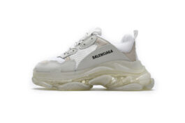 544351 W09E1 9000 Balenciaga Triple S White