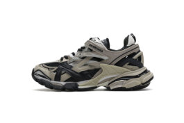 570391 W2GN9 2009 Balenciaga Track 2 Sneaker Champagne Black