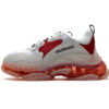 544351 W09E1 4552 Balenciaga Triple S White Red