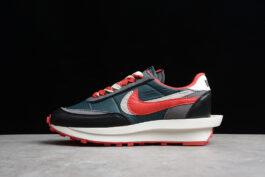 DJ4877-300-SACAI X UNDERCOVER X LDWAFFLE MIDNIGHT SPRUCE/PALE IVORY/DARK GREY