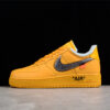 [DD1876-700]-[OW X AIR FORCE 1 LOW LEMONADE UNIVERSITY GOLD/BLACK/METALLIC SILVER]-[36-47.5]