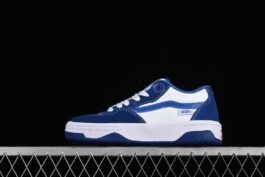 Vans Rowan 2 Vans official blue and white new sports canvas skateboard shoes