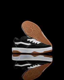 VANS Old SKool DX Anaheim glossy version large checkerboard black and gray checkerboard canvas shoes for men and women with anti-counterfeiting purple cursor
