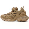 568615 W3AG1 2706 Balenciaga Track 2 Sneaker Military Brown