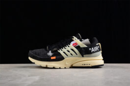 [AA3830-001]-[OFF-WHITE X AIR PRESTO THE TEN BLACK/BLACK-MUSLIN ]-[MAN:40-45]