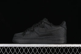 ZH0316-030-AIR FORCE 1 07 LOW CLEANFIT BLACK-WOMAN:36-39-MAN:40-45