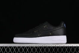 CT1990-001-AIR FORCE 1 07 LOW SISTERHOOD BLACK/METALLIC GOLD/HYPER ROYAL/BLACK-36-45