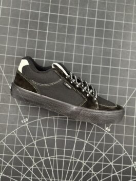 Vans Knu Skool Chukka Push stylish and comfortable wrapping non-slip low-top black warrior sneakers VN0009QPA02 T1S3