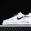 CW2288-111-AIR FORCE 1 07 LOW WHITE/GREY/BLACK-WOMAN:36-39-MAN:40-45