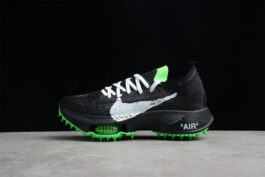 [CV0697-001]-[OW X AIR ZOOM TEMPO NEXT% BLACK/WHITE/GREEN]-[WOMAN:36-39]-[MAN:40-45]