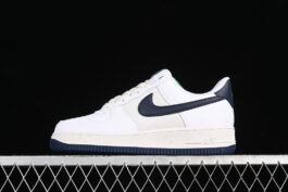 HF4298-100-AIR FORCE 1 07 LOW WHITE/BLUE-WOMAN:36-39-MAN:40-45