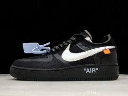 [AO4606-001]-[H12 FORCE 1 LOW X OFF WHITE BLACK/WHITE-CONE-BLACK]-[UNISEX:36-46]