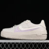 DJ9946-108-AIR FORCE 1 PLT.AF.ORM TRIPLE WHITE WHITE/PURPLE-WOMAN:35.5-42