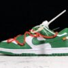 [CT0856-100]-[PLUS OW X FUTURA X DUNK LOW POWDER GREEN/WHITE]-[MAN:39-46]