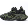568614 W3AE1 2311 Balenciaga Track 2 Sneaker Military Black