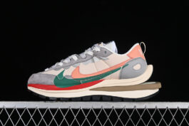 DD1875-107-SACAI VAPORWAFFLE 3.0 WHITE/GREY/PINK/RED/GREEN-WOMAN:36-39-MAN:40-45