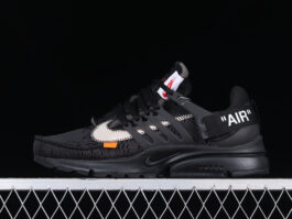 [AA3830-002]-[OW X AIR PRESTO BLACK/WHITE/CONE]-[MAN:40-45]